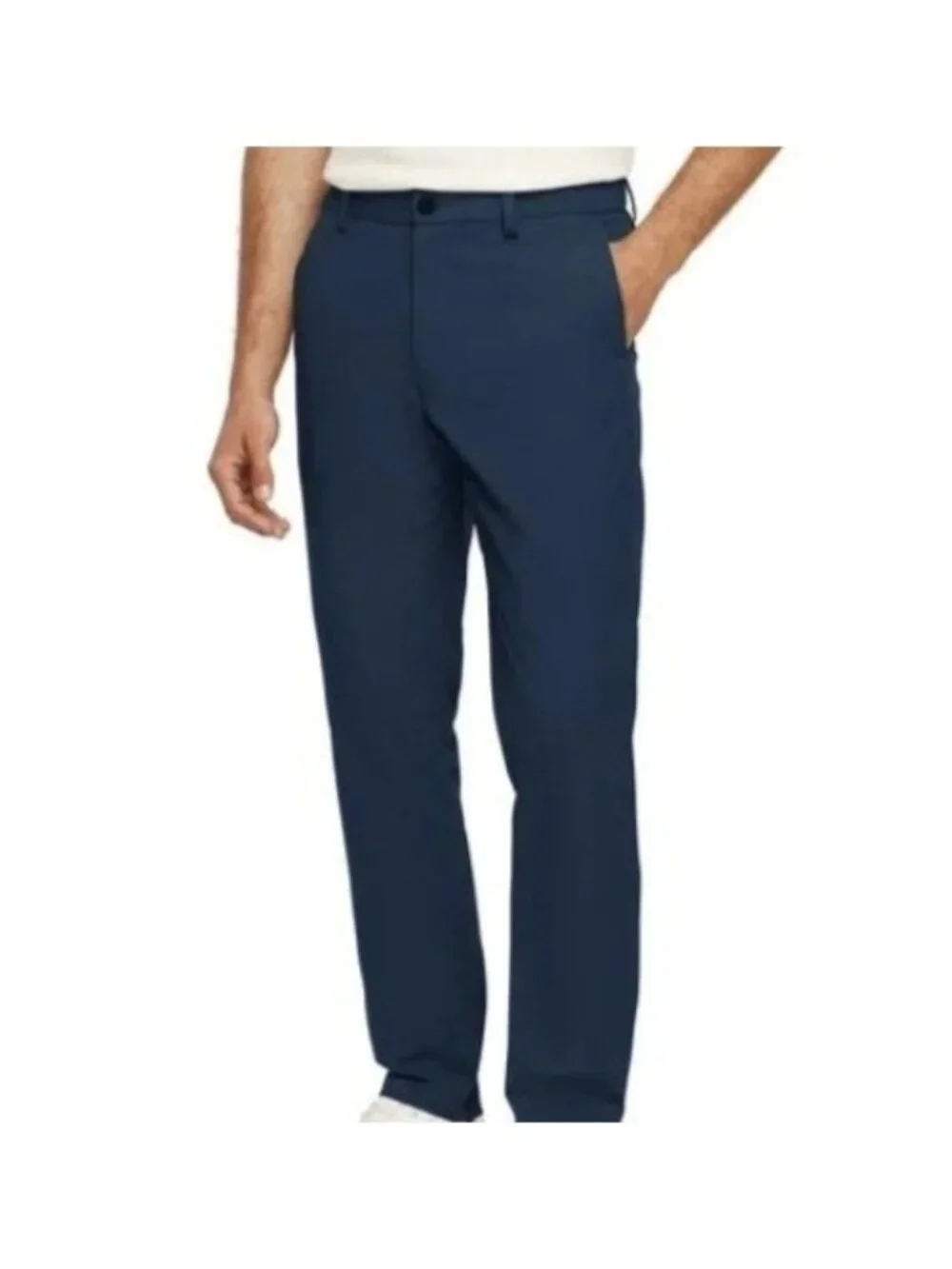 NWT Banana Republic Men's 32x32 Blue Commuter Flex Tech Pants